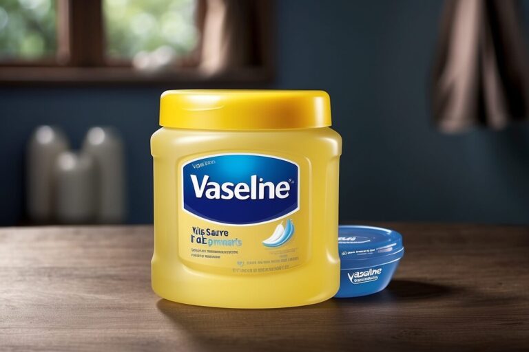 Vaseline for skin and haircare.