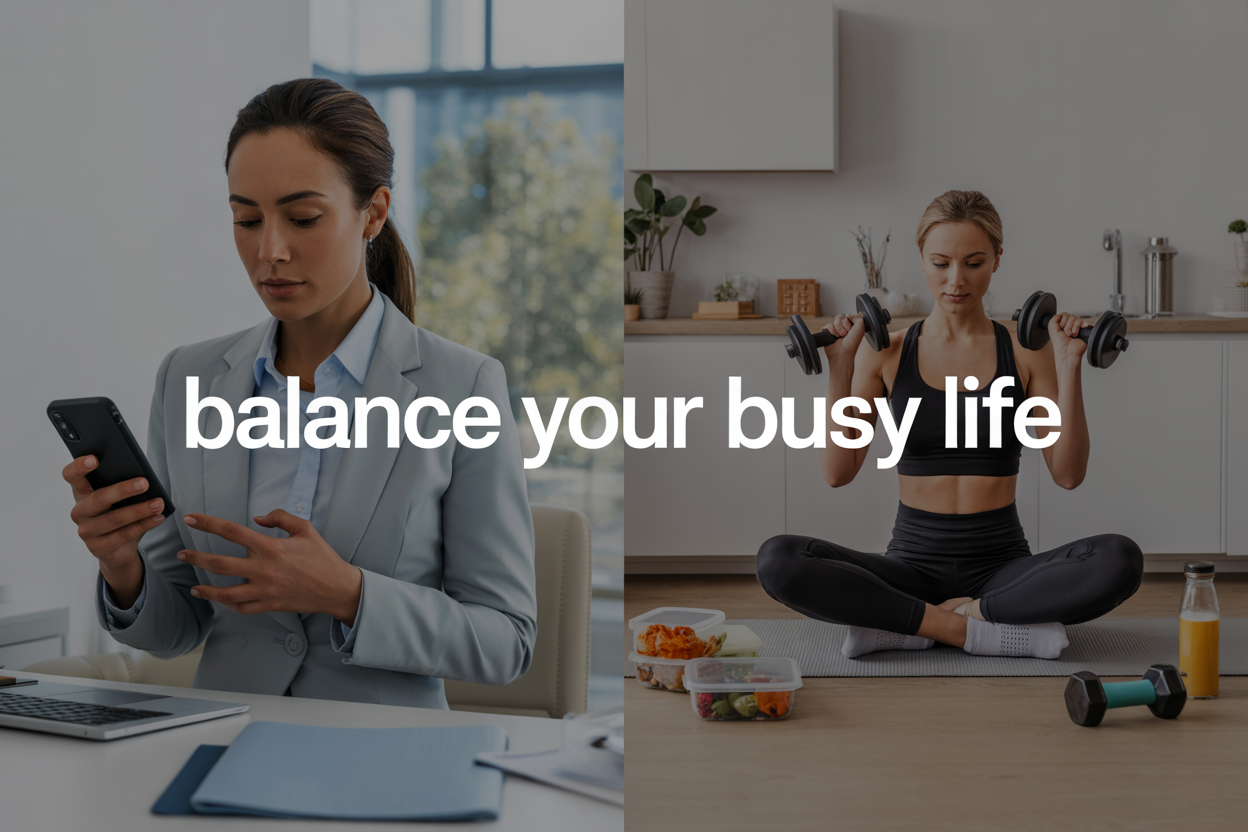 How to Build a Balanced Fitness & Wellness Routine for Busy Lives